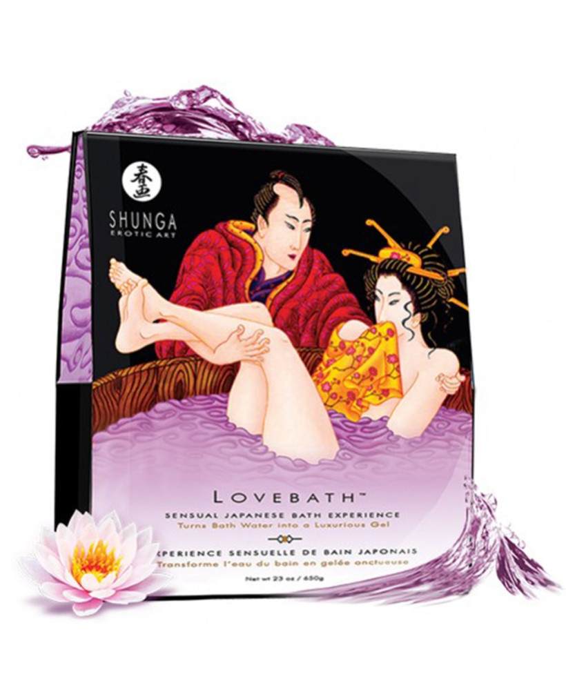 Sels de bain lotus japonais 